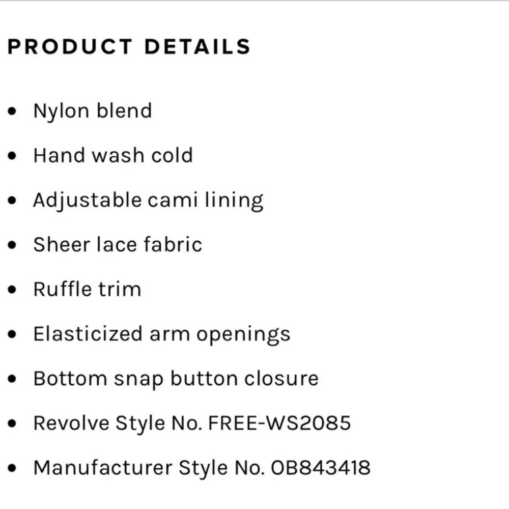 Free People Goldie Lace Bodysuit Ivory - Picture 3 of 4